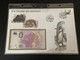 Delcampe - Euro Souvenir Banknote Cover France 2021 Europa CEPT Faune En Danger Fauna Paris Banknotenbrief - Autres & Non Classés