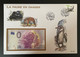 Euro Souvenir Banknote Cover France 2021 Europa CEPT Faune En Danger Fauna Paris Banknotenbrief - 2010-2019
