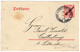 Postkarte Ganzsache Deutsches Reich Besetzung Türkei Constantinopel 30.1.1909 - Turkse Rijk (kantoren)