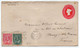 CANADA - MONTREAL - QV - KEVII /1904 ENTIER POSTAL & COMPLEMENT ==> FRANCE (ref 8611a) - Covers & Documents