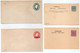 CANADA - ROIS / 4 ENTIERS POSTAUX TOUS DIFFERENTS - STATIONERY (ref 8619) - 1903-1954 De Koningen