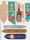 Delcampe - Lot De 16 Marque-Pages  Publicitaire - Bookmarks