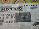 Actualités Meccano N: 5 D'  Octobre 1960 -avec Pubs Divers Dinky Toys Et Trains Electrique Hornby Ect.. - Meccano