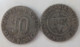 GETTO 10 MARK 1942 LITZMANNSTADT GERMAN COIN MONETA GHETTO EBREI JUDE JUIFE Auschwitz JUDE EBREI GERMANY - Colecciones Completas Y Lotes