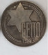 GETTO 100 MARK 1943 LITZMANNSTADT GERMAN COIN MONETA GHETTO EBREI JUDE JUIFE Auschwitz JUDE EBREI GERMANY - Colecciones Completas Y Lotes