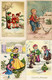 8 Oude Nieuwjaars Kaarten - Old Newyear Cards - Vieux Cartes De Nouvel An - Alte Neues Jahr Karten - 新年 -          NY3 - Nouvel An