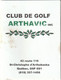 Golf Score Card  Carte De Golf Golf Arthavic St-Christophe D'Arthabaska, Quebec 43 Route 116 - Otros & Sin Clasificación