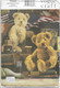 Vogue Craft Teddy Bears Pattern 7534 - No Anniversary Medaillion - Patron Ours En Peluche - Pas De Médaille Anniversaire - Beren