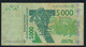 W.A.S. NIGER P617Hs 5000 FRANCS (20)19 2019 Signature 43 FINE - West African States