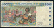 W.A.S. Ivory Coast  P113Am  5000  FRANCS (20)03 2003  VF NO P.h. - West African States