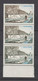 Variété N° 1439 Paysage Gris Verdâtre Sur Les 2 Du Bas Dont Le Dernier Complètement RRR Signé Calves - Unused Stamps