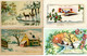 8 Oude Nieuwjaars Kaarten - Old Newyear Cards - Vieux Cartes De Nouvel An - Alte Neues Jahr Karten - 新年 -          NY15 - New Year