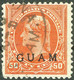 United States Possession Of Guam 1899, 50 Cents Orange Thomas Jefferson Overprinted Issue Mi.# 10, Used - Guam