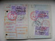 Delcampe - Passport Lithuania Expired With Holes Plenty VISA's And Cancels Turkey (21) Belarus (11) - Documents Historiques