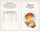 Petit Calendrier De Poche 1974  - Pharmacie - Champignon - Amanite Des Césars - Kleinformat : 1971-80