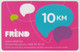 BOSNIA - Frend, 10KM , MTel GSM Refill, Used - Bosnie