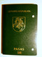 Biometric Passport Lithuania Expired With Holes VISA's And Cancels Turkey Egypt - Documents Historiques