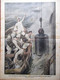 La Domenica Del Corriere 29 Luglio 1917 WW1 Corno Cavento Paracadute Marina Mine - War 1914-18