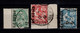Rouad - Signés Plusieurs Fois Dont BRUN & CALVES - YV 1 , 2 & 3 Obliteres Du 1er Jour (12/01/1916) , Cote 840+ Euros - Used Stamps