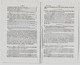 Delcampe - Bulletin Des Lois 409 1851 Tarif Péage Pont D'Epinal Et Onard (Landes)/Montbonnot-Saint-Martin/Roanne/Troyes/Travaux - Wetten & Decreten