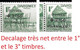 Dahomey N°154** Bloc De 6 Avec Variété De Surcharge Et Croix De Repère.( Un Timbre Défectueux) - Andere & Zonder Classificatie