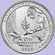 USA Quarter 1/4 Dollar 2020 P, Marsh-Billings-Rockefeller - Vermont, KM#722, Unc - 2010-...: National Parks