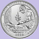 USA Quarter 1/4 Dollar 2020 D, Marsh-Billings-Rockefeller - Vermont, KM#722, Unc - 2010-...: National Parks