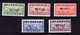 1942 Ost Turkestan, Sinkiang, Provinzausgaben. Mi Nr. 172 - 177. Postfrische Serie - Sinkiang 1915-49