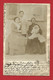 CARTOLINA VG ITALIA - Foto Originale Applicata Su Cartolina Viaggiata - Donne Con Bambini - 9 X 14 - 1902 VENTIMIGLIA - Oud (voor 1900)