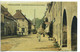 CPA  25 ISLE SUR LE DOUBS Grande Rue Et Entrée De La Rue Moulin Animation Maisons Colorisée Effet Toilé 1908 - Isle Sur Le Doubs