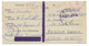 PRIGIONIERI DI GUERRA - DA P.O.W.360 - EAST AFRICA A BRENDOLA - 27.12.1943. - Military Mail (PM)