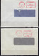 LUXEMBOURG Lot De 15  Enveloppes Avec Oblité  Mécaniques " EMA "  1980-81-83-84 Dudelange-Esch-Differdange-Luxembourg - Machines à Affranchir (EMA)