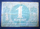 Only 1 You'll Find! ️ Greenland / Grønland 1 Krone 1913 P-13  State Note - Groenlandia