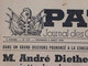 Journal Des Combattants Français.Patrie.France Libre.août 1945.Laval En Prison.Léon Noël Charge Pétain.criminels Guerre. - Français