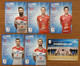 Power Volley Milano Team Lot De 16 Carte Postale - Volleyball