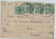 Germany 1901 Cover With 4 X 5 Pf Stamp, Train Cancel To OCAMPO/Mexico Via NEW YORK+ LAREDO - Briefe U. Dokumente