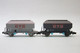 N160 - 2 Wagons CEREALIERS CTC SNCF ép. III Réf. NC24002 BO N 1/160 - Vagoni Merci