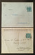 Österreich 1908, Private Umschläge "Merkurkopf" WIEN Und KLOSTERNEUBURG Gelaufen - Covers & Documents