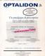75- PARIS- PUBLICITE LABORATOIRES SANDOZ-6 RUE PENTHIEVRE-OPTALIDON-ORDONNANCE DU ROI AU DUC DE VIVONNE- GENERAL GALERES - Werbung