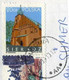 Poland Lubomia 2010 Cover Used To Turkey | Mi 3651, 4093, 4199 Buildings, Churchs, Sculptures, Fountains - Brieven En Documenten