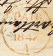 Ireland Down Transatlantic USA 1847 Cover KILKEEL DE 2 1847 To Philadelphia By Cunard "Hibernia", Encircled "12" In Blue - Prefilatelia