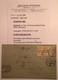 Zst 57 GUTE MEF: Schweiz 1882 Weisses Papier 15Rp Paar CHARGE Brief POSCHIAVO (GR) Attest(Suisse Lettre Ziffernmuster - Lettres & Documents