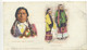 Old Postal Card USA  Indian Apache Chief James A. Garfield & Chinese Maiden - Original View, Precursor - Amérique
