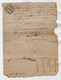 Delcampe - VP18.422 - Cachet De Généralité - MAURIAC - 2 Actes De 1784 / 90 - Bail Entre Mrs CELARIER Au VIGEAN & RIXAIN à MEALLET - Matasellos Generales