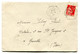 RC 21594 FRANCE 1936 VIGNETTES ANTITUBERCULEUX SUR LETTRE DE FLACEY EN BRESSE SAONE ET LOIRE POUR GRENOBLE - Antituberculeux