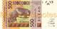 WEST AFRICAN STATES, BURKINA FASO, 500, 2021, Code C, PNEW, New Signature, UNC - Westafrikanischer Staaten