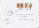 POTTERY, STAMPS ON REGISTERED COVER, 2011, ROMANIA - Storia Postale