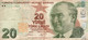 Billet, TURQUIE ,Türkiye Cumhuriyet Merkez Bankasi ,20 , Yirmi Turk Lirasi ,1970 , 2 Scans - Turquie