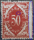 NUMBERS-PORTO III-50 VIN-ERROR-DOT-SHS-SLOVENIA-YUGOSLAVIA-CROATIA-1919 - Ongetande, Proeven & Plaatfouten