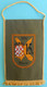 15. POTRBR (Krizevci) ... Croatia Army Old Larger Pennant * Flag Croatie Armee Kroatien Croazia Croacia - Flaggen